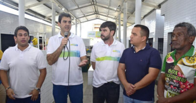 SÃO LUÍS – Osmar Filho participa da inauguração do novo Mercado do Bom Jesus