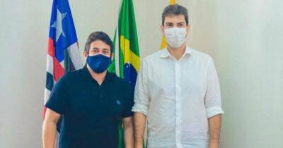 OSMAR FILHO E EDUARDO BRAIDE DIALOGAM SOBRE AÇÕES DE COMBATE A PANDEMIA EM SÃO LUÍS