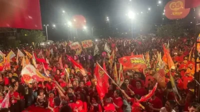 O próximo prefeito, Dr Elton leva multidão as ruas de Presidente Sarney durante arrastão do 65
