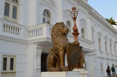 Palácio ‘versão Tocantina’ também terá leões e canhões em Imperatriz