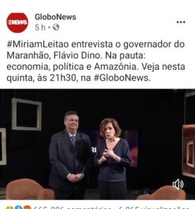 Flávio Dino de novo viajando para “dar entrevista”, e ninguém diz nada?
