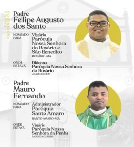 Arquidiocese promove mudanças no comando das paróquias de São Luís