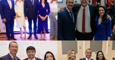 Audreia Noleto prestigia diplomação e posse dos vereadores de São Luís e é tietada por todos os presentes