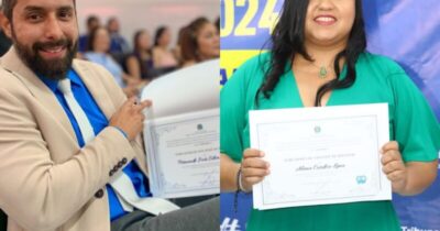Fenômenos nas urnas: Alana Cardoso e Fernando Castro são diplomados vereadores de São José de Ribamar