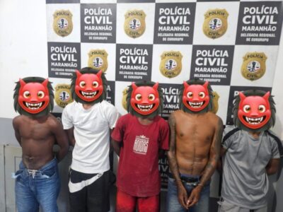 Grupo é preso com pistola e drogas em Cururupu