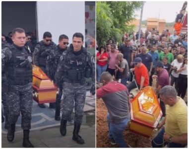 PM assassinado por prefeito é sepultado sob forte comoção em Pedreiras