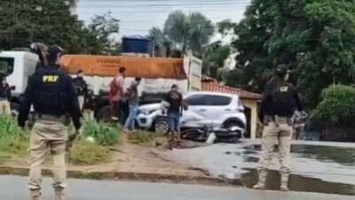 Colisão deixa mulher ferida na BR-135, em São Luís