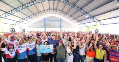 “Além de entregar obras e serviços, estamos combatendo a fome no Maranhão”, afirma Orleans Brandão