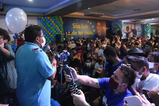 A caminho da reeleição, Sá Marques oficializa candidatura a vereador de São Luís durante Convenção do Podemos