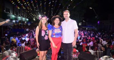 Júlio Filho recebe apoio popular durante Arraial da Câmara em São José de Ribamar