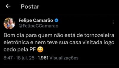Felipe Camarão comenta sobre operação da PF contra Bolsonaro