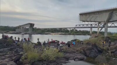 ANA descarta alteração na qualidade da água do Rio Tocantins após desabamento de ponte