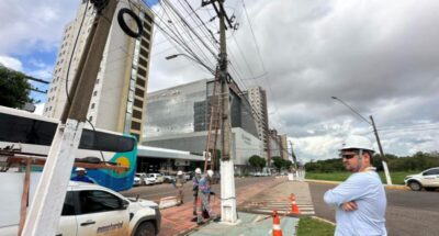 Prefeitura e Equatorial dão início ao combate de fiações irregulares dos postes de Imperatriz