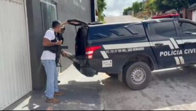 Preso suspeito de participar de homicídio praticado em frente à sede da Guarda Municipal de Santana do MA