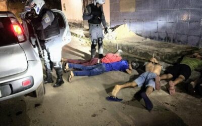Quatro suspeitos de assaltos na Cohama são presos em São José de Ribamar