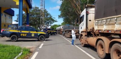 Campanha envolve caminhoneiros na prevenção contra o Coronavírus