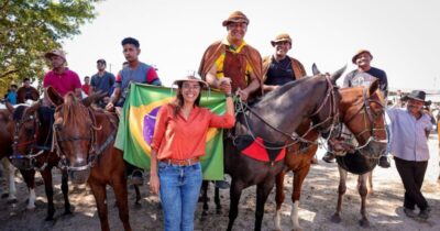Primeira-dama Dra. Gisele participa do Dia do Vaqueiro em Timon