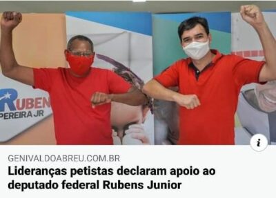 Encontro do PT com PCdoB de Rubinho-Flávio Dino de portas fechadas?