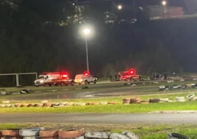 Mulher tem cabelo arrancado durante corrida de kart em São Luís