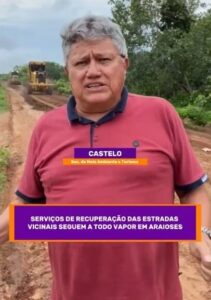 Avança a recuperação das estradas vicinais de Araioses