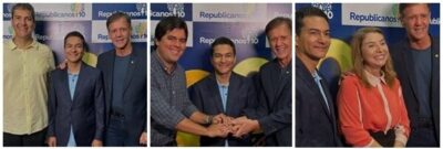 Republicanos faz aniversário sinalizando apoio a Braide, Brandão e Fufuca em 26