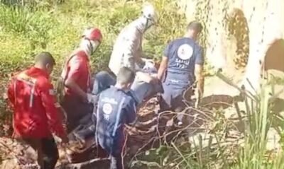 Homem é resgatado após cair de ponte na zona rural de Timon