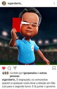 Golaço: Roberto Rocha manda recado ao consórcio Dino-pedetista: “o jogo continuará sem Flávio Dino querendo ser o dono da bola”…