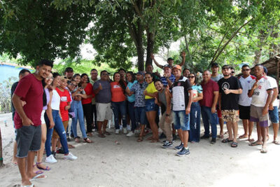 Rosária Dias marca presença nos Festejos de Nossa Senhora do Carmo, em Matinha