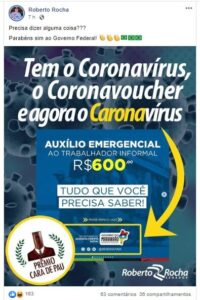 Roberto Rocha mostra a cara de pau do comunismo Dinista do Maranhão…