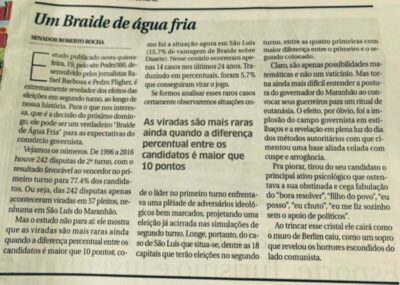 Um Braide de Água Fria