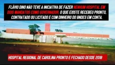 Covid-19: Roberto Rocha faz denúncia grave e mostra hospital fechado em plena pandemia do covid-19…