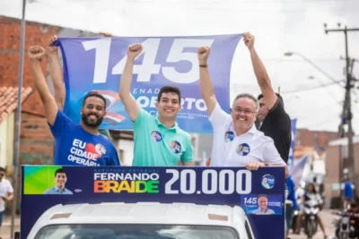 Carreata de Roberto Rocha e Fernando Braide movimentou a região da Cidade Operaria no final de semana…