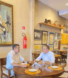 Lahesio e Roberto Rocha se reúnem e discutem sucessão…