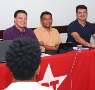 Presidente do PT defende Camarão para o Governo e Rubens Júnior para o Senado