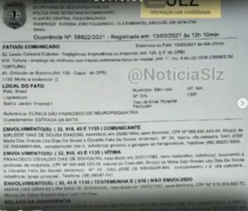 Quem é “genocída”, Flávio Dino? Por falta de medicamentos homem acaba morrendo em hospital psiquiatra de São Luís…