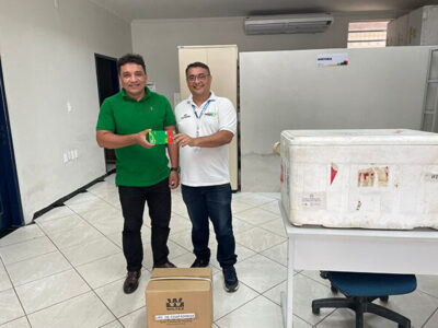 Secretaria de Saúde de Araioses recebe lotes de insulina e testes rápidos