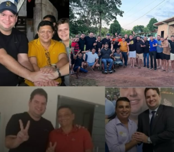 JUNTOS E MISTURADO: Pré-candidato a deputado federal, Luciano Genésio autoriza aliados trabalhar o nome do deputado Segundo em Pinheiro