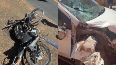 Pai morre e filho de 5 anos fica gravemente ferido em colisão na BR-230