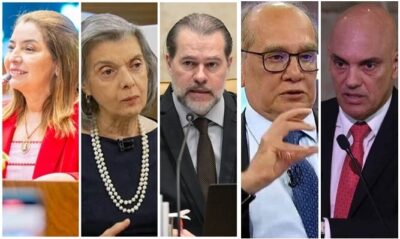 Dias Toffoli e Gilmar Mendes seguem Cármen Lúcia e formam tendência favorável a Iracema Vale no Supremo