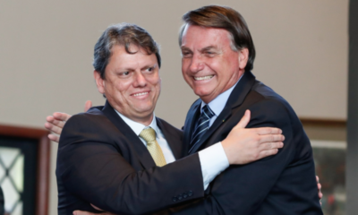 Bolsonaro nega passar bastão a Tarcísio: ‘Registro candidatura aos 48 do 2º tempo e TSE resolve’
