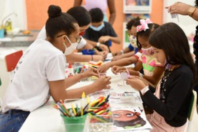 Últimos dias das oficinas de bonecos de papel destaca fundação do Maranhão