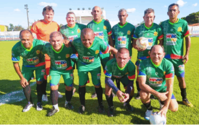Seleção Máster de Alcântara vence Cajapió por 1 a 0 e lidera o Campeonato Regional 50tão