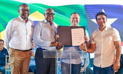 Governo do MA recebe ministros do Brasil e Jamaica, que assinam acordo de cooperação