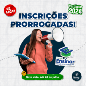Uema prorroga para até 28 de julho inscrições para o Vestibular Ensinar de Formação de Professores