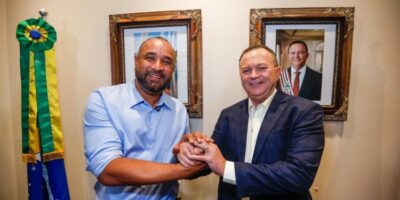 Brandão recebe novo presidente da Famem no Palácio dos Leões e celebra a unidade entre os prefeitos maranhenses