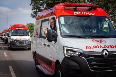 Governo Federal entrega mais 156 novas ambulâncias para 114 municípios