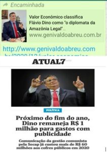 Decepção em duas imagens: Politico Velhaco, Flávio Dino revelou de que é capaz para enganar bestas…