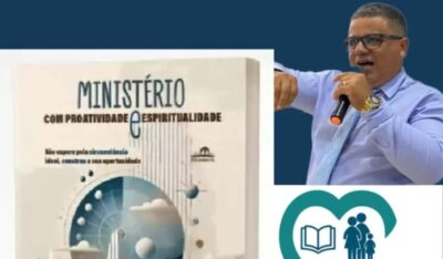 Pastor Usiel Carvalho lança livro para lembrar o Valor de Ter Um Ministério Proativo