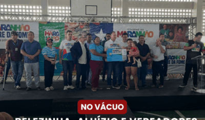 No Vácuo: Belezinha, Aluízio e Vereadores Evitam Evento com Brandão em Chapadinha