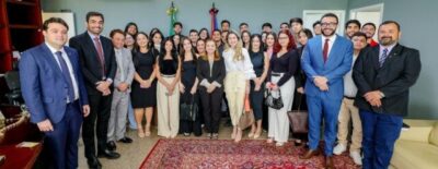 Alunos de Direito da UNDB visitam instalações da Alema e Memorial do Legislativo Maranhense